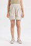 Cotton Pocket Shorts for Girls C0281A824Hs - 4
