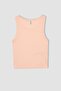 Girl's Crew Neck 2-Piece Undershirt B6704A824Sm - 2