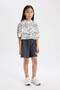 Printed Shorts for Girls C5285A824Sm - 5