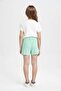 Paperbag Shorts for Girls C5713A824Sm - 6