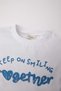 Crew Neck Printed Short Sleeve T-Shirt Baby Girl C1453A524Sm - 2