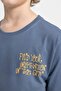 Boy's Crew Neck Back Printed Short Sleeve T-Shirt C4653A824Sm - 6