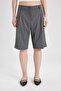 High Waist Bermuda Shorts C4547Ax24Sm - 7
