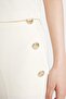 Carrot Fit Carrot Mold Fabric Pants Basic Straight Pocket High Waist Straight Leg B1238Ax24Sp - 5