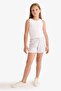 Cargo Pocket Shorts Girls B0258A824Hs - 2