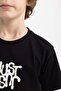 Boy's Short Sleeve Crew Neck T-Shirt - C1938A824SM - 3