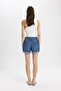 Mom Fit High Waist Jean Shorts C2380Ax24Sm - 7