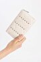 Women's Studded Detailed Faux Leather Wallet B3442Axns - 2