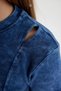 Slim Fit Narrow Cut Crew Neck Ribbed Camisole Short Sleeve T-Shirt Girls C3187A824Sm - 6