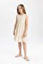 Girls' Sleeveless Dress C3057A824SM - 2