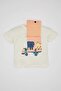 Crew Neck Vehicle Printed Short Sleeve T-Shirt Baby Boy C6269A524Sm - 5