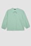 Regular Fit Crew Neck Long Sleeve Blouse C3821Ax24Sm - 6