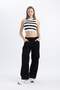 Coool Slim Fit Slim Fit Crew Neck Striped Knitwear Undershirt A8242Ax24Sp - 2