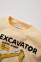 Baby Boy Crew Neck Vehicle Printed Short Sleeve T-Shirt B6978A524Sm - 6