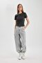 Fitted Crew Neck Short Sleeve Washed Faded Effect T-Shirt C3082Ax24Sm - 2