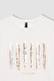Regular Fit Crew Neck Printed Short Sleeve T-Shirt C2126Ax24Sp - 8