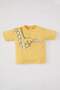 Baby Boy Crew Neck Animal Print Short Sleeve T-Shirt B6974A524Sm