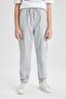 Boy's Cargo Fit Waist Lace-Up Elastic Leg Pocket Jogger Gabardine Trousers C0995A824Sp - 4