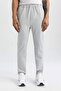 Defactofit Sportsman Slim Jogger Sweatpants Slim Fit Tight-Fitting Elastic Waist Double Pockets Standard Leg - 6