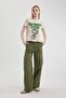 Coool Regular Fit Crew Neck Printed Short Sleeve T-Shirt C3805Ax24Sm - 2