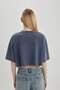 Basic Plain Short Sleeve T-Shirt with Pale Effect B9293Ax24Sm - 6