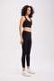 Black High Waist Shaping / Sculpting Waist-Hugging Sports Leggings B0920Ax24Sp - 2