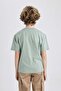 Boy's Crew Neck Short Sleeve T-Shirt B6158A824Sm - 7