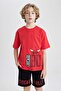 شورت NBA Chicago Bulls للأولاد C0396A824SM - 8