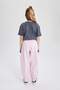Parachute Cargo Cotton Pack Trousers Girls C3397A824Sm - 6