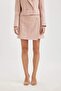 High Waist Pattern Tweed Shorts Skirt C5751Ax24Sm - 4