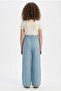 Corduroy 2-Piece Set Printed Short-Sleeved T-Shirt Wide-Legged Pants Girls C3814A824Sp - 6