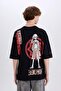 100% Cotton One Piece Loose Fit Crew Neck Back Print Short Sleeve T-Shirt B5528Ax25Sp - 8
