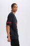 NBA Chicago Bulls Oversized Crew Neck Short Sleeve T-Shirt B3889AX24SP - 5