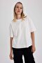 Coool Loose Fit Basic Solid Short Sleeve T-Shirt Z9455Az24Sm - 3