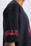 NBA Chicago Bulls Oversized Crew Neck Short Sleeve T-Shirt B3889AX24SP - 6