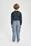 Boy's Cargo Pocket Waist Lace-Up Elastic Leg Jogger Parachute Pants B6603A824Sp - 8
