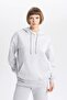 Relax Fit Hooded Thick Sweatshirt W1240Az23Wn