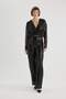 Wide Leg Elastic Waist Sequined Fabric Trousers B6654Ax23Wn - 2