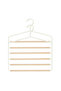 2 Pcs 3-Tier Wooden Support Matte White Metal Clothes Garment Rack, Clothing Rack 32X36.5X0.47 - 6