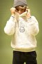 Boy's Oversized Wide Fit Hooded Welsoft Fleece Plush Sweatshirt B1734A823Wn