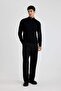 بنطلون بقصة مريحة واسعة الساق مع جيوب عادية B8953AX23WN - 7