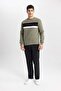 Regular Fit Thermal Fleece Lined Trousers A5339Ax23Wn - 5