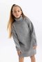 Girl Child Turtleneck Long-Sleeve Knit Dress B0247A823Wn - 3