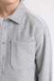 Boy's Oversize Wide Fit Wool Look Long Sleeve Shirt B7962A823Wn - 5