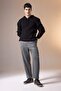 Pants Relax Fit Waist Lace-Up Pocket Basic Straight Straight Leg B7336Ax23Wn - 4