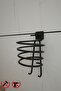 Black Square Blow Dryer Hanger Hair Dryer Holder Adhesive - 4