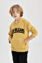 Boy's Printed Hooded Thick Sweatshirt B9000A823Cw - 4