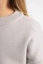 Girls' Striped Crew Neck Sweater Z0194A623Au - 5
