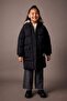 Girls' Water Repellent Removable Fur Hooded down Coat A2541A823Au - 2