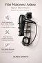 Black Square Blow Dryer Hanger Hair Dryer Holder Adhesive